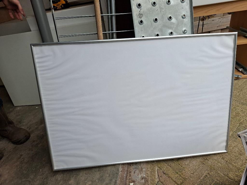Lijst, Huis en Inrichting, Woonaccessoires | Lijsten, Ophalen, Minder dan 50 cm, Metaal of Aluminium, Zo goed als nieuw