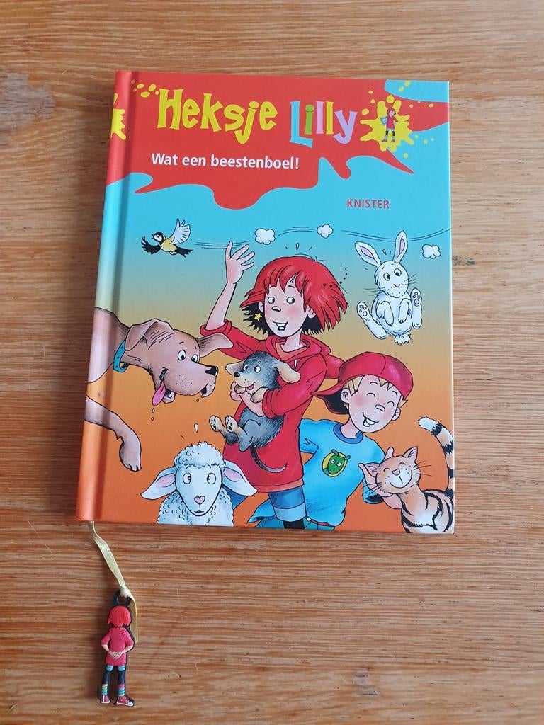 Heksje Lilly: Wat een beestenboel! - Kinderboek, Boeken, Kinderboeken | Jeugd | onder 10 jaar, Ophalen of Verzenden, Gelezen, Knister