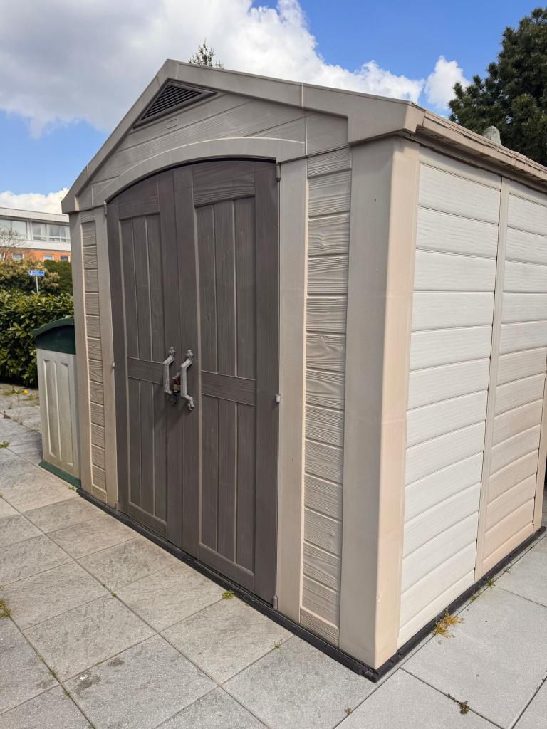 TUINHUISJE, Tuin en Terras, Tuinhuizen, Ophalen, Kunststof, 250 tot 500 cm, Schuur