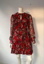 Nieuwe Guess jurk met bloemenprint - Maat L, Kleding | Dames, Jurken, Ophalen of Verzenden, Nieuw, Rood, Boven de knie