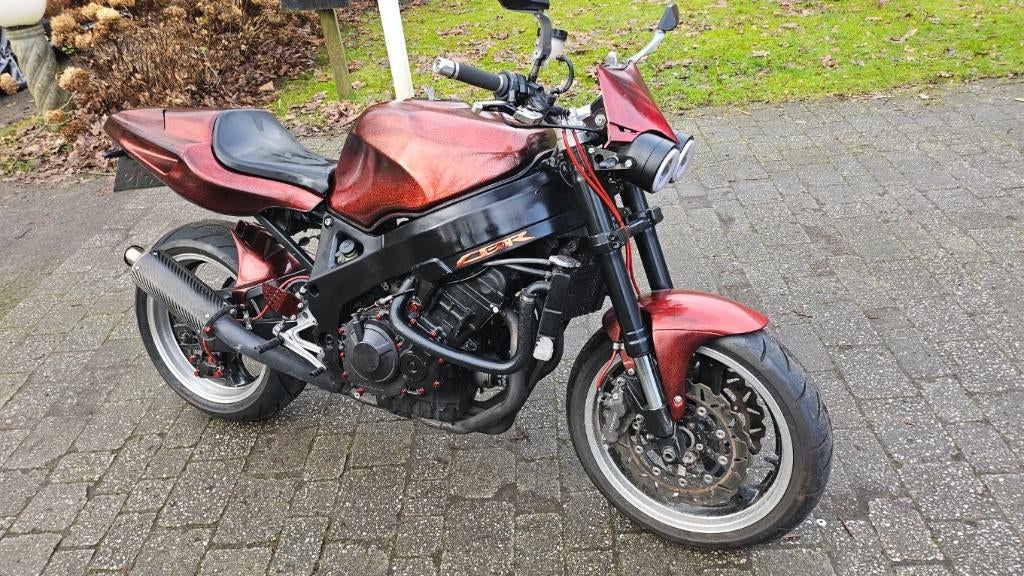 Honda cbr900rr streetfighter loop sloop, Motoren, Sportuitlaat, 4 cilinders, Motorrijbewijs A, 900 cc