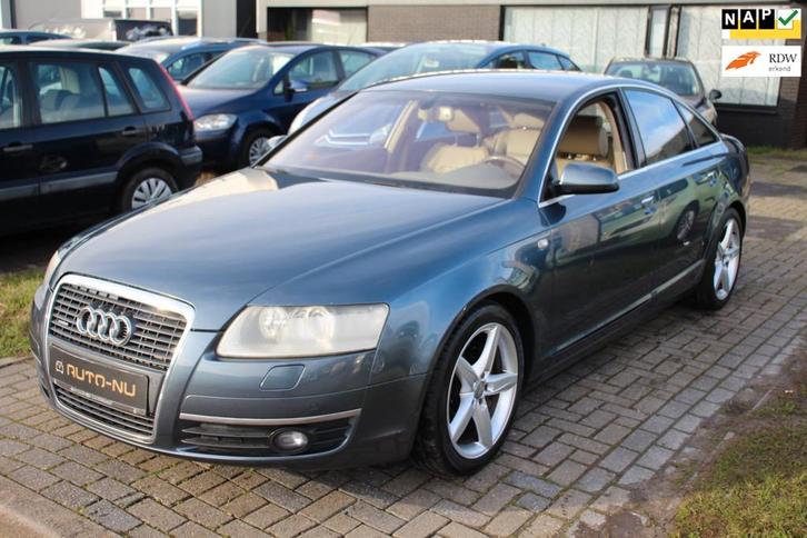 Audi A6 Limousine 3.2 FSI Quattro Pro Line AUTOMAAT Leder NA, Auto's, Audi, Bedrijf, Te koop, A6, 4x4, ABS, Airbags, Airconditioning