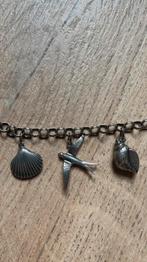 Zilveren bedelarmband Marjolein Bastin met bedels van de zee, Ophalen of Verzenden, Zilver, Armband