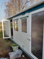 Alluminium gevelbekleding van stacaravan., Ophalen