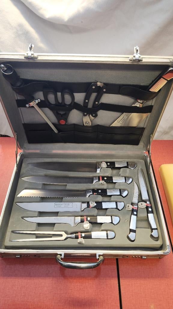 Bergmann Solingen messen set in koffer, Ophalen of Verzenden