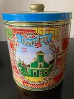 Leuk nostalgisch koekblik of bewaarblik Albert Heijn, Ophalen of Verzenden, Zo goed als nieuw, Koek(jes), Overige merken