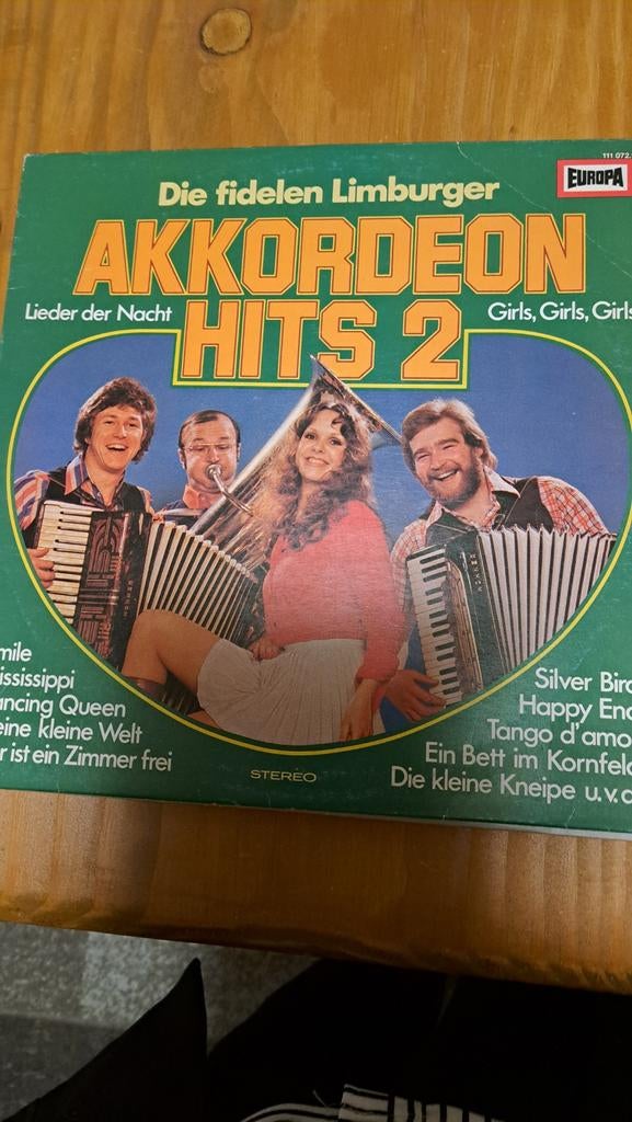 Akkordeon hits 2jk, Ophalen of Verzenden, Gebruikt, Pop