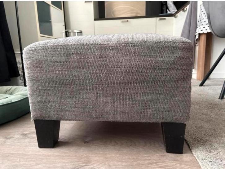 IKEA Tidafors Poef – Donkergrijs & Superhandig!, Huis en Inrichting, Banken | Voetenbanken en Poefen, Gebruikt, 50 tot 75 cm, 50 tot 75 cm