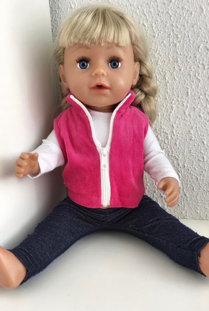 Baby Born kleertjes 3 delig setje. Excl.poppen, Kinderen en Baby's, Ophalen of Verzenden, Zo goed als nieuw, Babypop