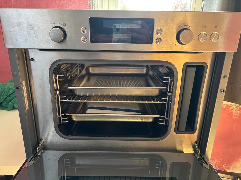 Bosch HBC26D550 Inbouw Stoomoven - Zo goed als nieuw, Oven, Inbouw, Ophalen, 45 tot 60 cm