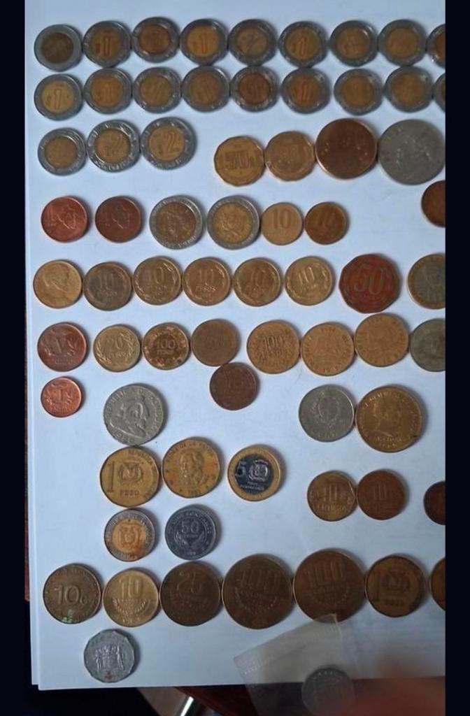 Zuid-Amerika muntenset uit diverse landen, Postzegels en Munten, Munten | Amerika, Setje, Zuid-Amerika, Ophalen of Verzenden