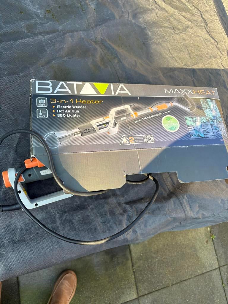 Batavia MaxxHeat 3-in-1 elektrische onkruidbrander, Ophalen, Gebruikt