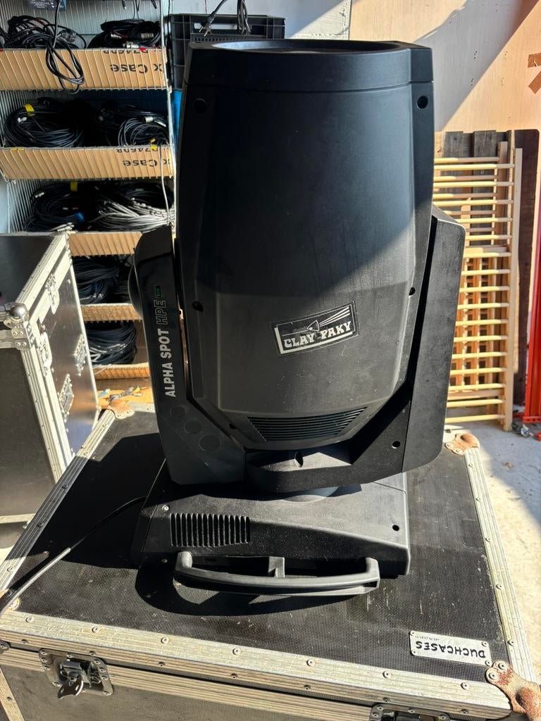 8x Clay Paky Alp+ flightcases – 7 werkend 1 parts – setprijs, Muziek en Instrumenten, Licht en Laser, Ophalen, Gebruikt, Licht