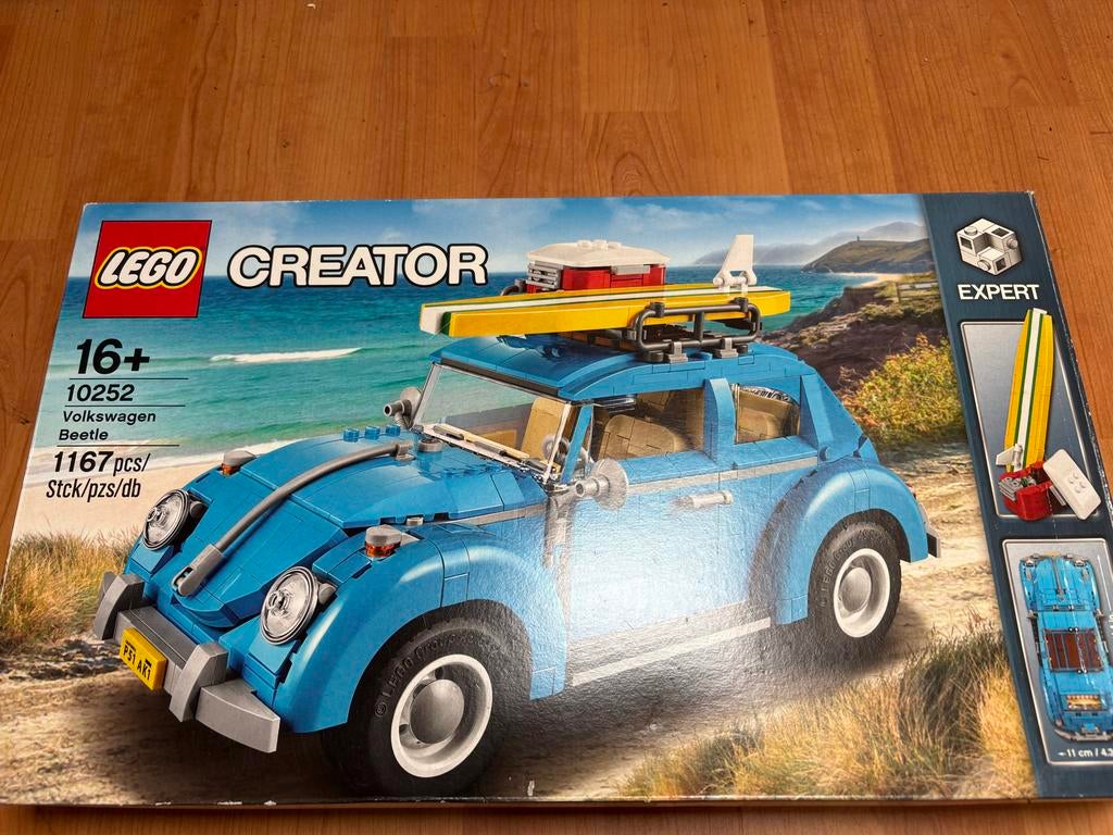 LEGO Creator Expert Volkswagen Kever 10252 (compleet), Ophalen, Lego, Zo goed als nieuw, Inclusief instructies