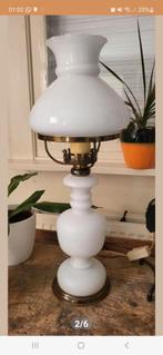 Mooie oude glazen schemerlamp, Ophalen