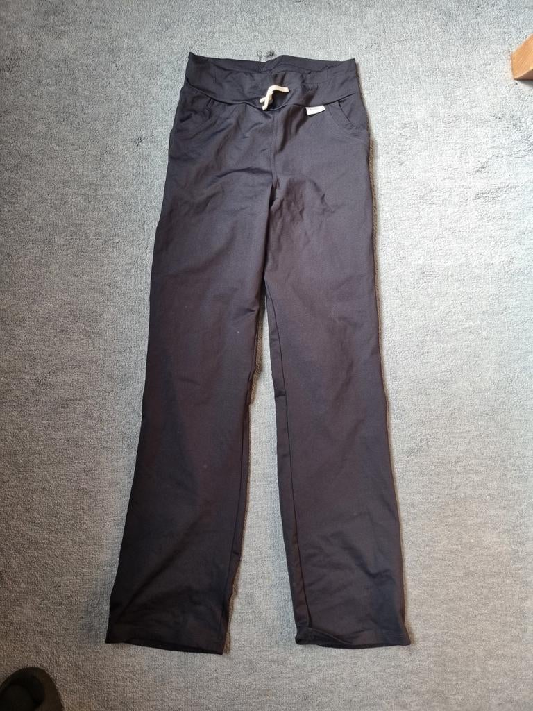 Nieuwstaat prachtige zwarte dames broek penn&ink s 36, Zwart, Nieuw, Ophalen of Verzenden, Maat 36 (S)