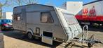 Caravan Kip Grey-Line 48-TRZ met mover!, Caravans en Kamperen, Caravans, Vast bed, 70 kg, Schokbreker, Rondzit
