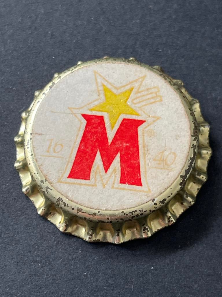 Bier speld Meteor - Uniek verzamelobject, Verzamelen, Biermerken, Ophalen of Verzenden, Gebruikt