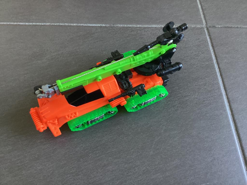 Zilverlit multimac  galaxy series crane trucker, Verzamelen, Ophalen of Verzenden, Gebruikt