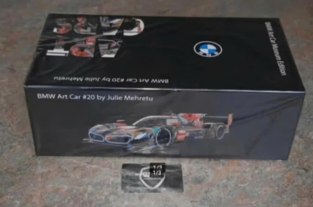NEW !! 1:18 BMW M ART CAR 2024 LM Hybrid Mehretu Spark WRH, Hobby en Vrije tijd, Modelauto's | 1:18, Verzenden, Nieuw, Auto, Overige merken