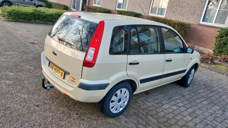 Ford Fusion 1.4 16V 2009 Wit, Auto's, Ford, Particulier, Fusion, Benzine, C, Hatchback, Handgeschakeld, Origineel Nederlands, Wit