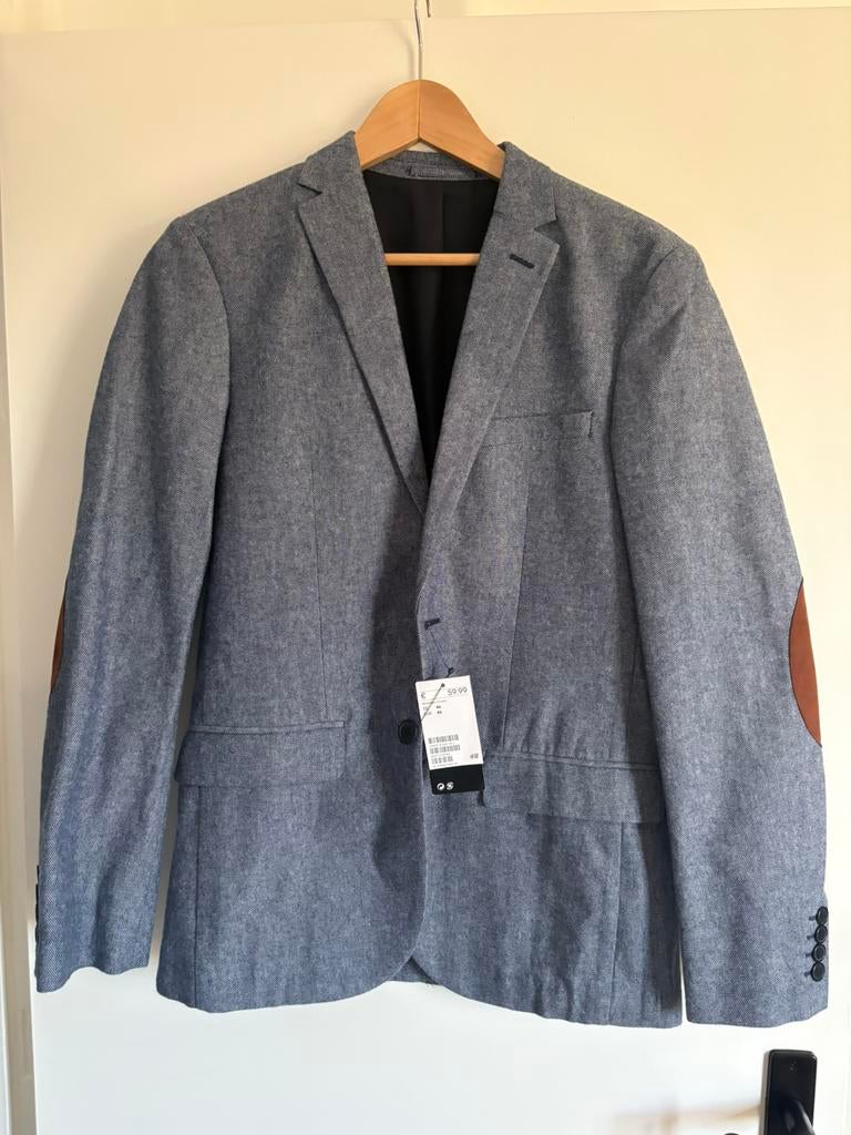 Colbert slimfit 46, Kleding | Heren, Kostuums en Colberts, Ophalen of Verzenden, Nieuw, Maat 46 (S) of kleiner, Blauw