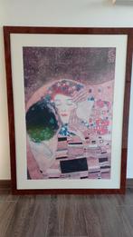 Schilderij Gustav Klimt., Ophalen, Zo goed als nieuw, Hout, 75 cm of meer
