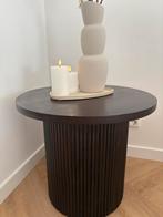 Bijzettafel Westwing donkerbruin, Huis en Inrichting, Ophalen, 50 tot 100 cm, Zo goed als nieuw, 25 tot 50 cm