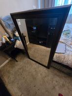 Grote Bruine Spiegel, Ophalen, Gebruikt, 75 tot 100 cm, 150 tot 200 cm