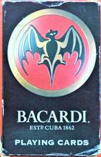 BACARDI Speelkaarten z.g.a.n. - zwart, Verzamelen, Speelkaarten, Jokers en Kwartetten, Ophalen of Verzenden, Zo goed als nieuw