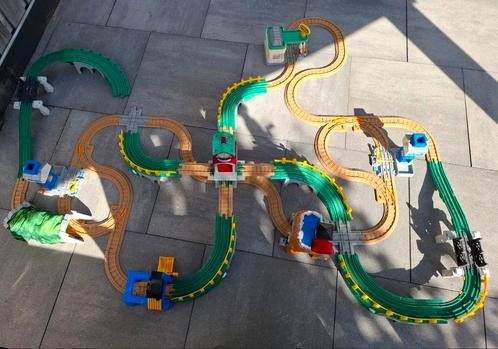 Leuke en grote Geotrax baan van Fisher Prices, Kinderen en Baby's, Speelgoed | Fisher-Price, Zo goed als nieuw, Speelset, Ophalen