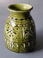 Groene vintage vaas, Uebelacker West Germany, Ophalen of Verzenden