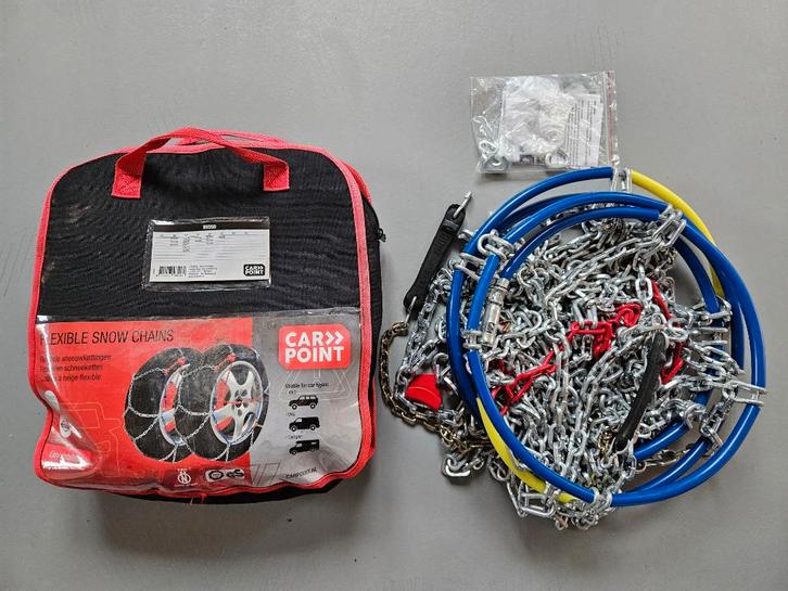 Sneeuwkettingen Carpoint RV250 15" 16" 17" 18" 19", Auto diversen, Sneeuwkettingen, Zo goed als nieuw, Ophalen