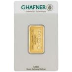 C. Hafner 5 gram goudbaar, Ophalen, Goud