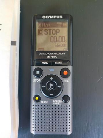 Olympus Digitale Voice Recorder VN 711 PC beschikbaar voor biedingen