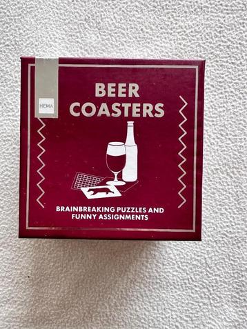 Beercoasters - bierviltjes spel beschikbaar voor biedingen