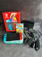 Nintendo Switch Oled compleet in doos met accessoires, Spelcomputers en Games, Spelcomputers | Nintendo Switch, Met games, Zo goed als nieuw