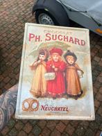 Ph. Suchard reclamebord metaal, Verzamelen, Merken en Reclamevoorwerpen, Ophalen of Verzenden, Zo goed als nieuw
