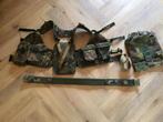 Defensie Bokken Tuig met Pouches & Gasmasker Tas, Verzamelen, Militaria | Algemeen, Ophalen of Verzenden, Overige soorten, Overige gebieden
