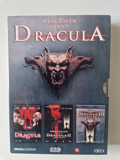 Wes Craven presents : DRACULA (trilogy), Cd's en Dvd's, Dvd's | Horror, Gebruikt, Vampiers of Zombies, Boxset, Vanaf 16 jaar, Ophalen of Verzenden