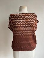 missoni top bruin beige, Maat 38/40 (M), Verzenden, Beige, Zo goed als nieuw