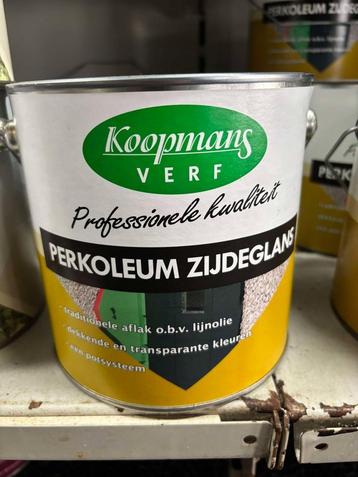 Perkoleum Hoogglans of Zijdeglans 2,5 L NU €34,50 OP=OP beschikbaar voor biedingen