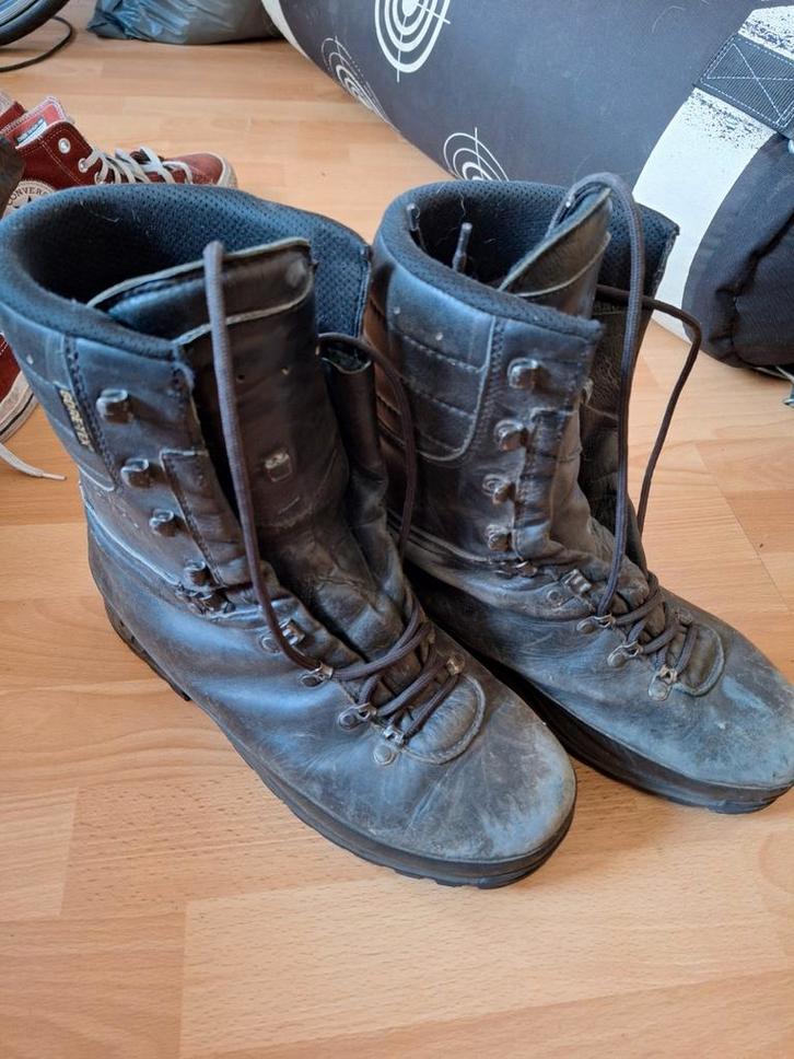 Meindl Army Pro - Maat 45 - Onverwoestbaar!, Kleding | Heren, Schoenen, Gedragen, Wandelschoenen of Bergschoenen, Zwart, Ophalen of Verzenden