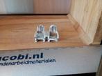 Tuin stoelen poppenhuis, Verzamelen, Poppenhuizen en Toebehoren, Verzenden, Zo goed als nieuw, Poppenhuis
