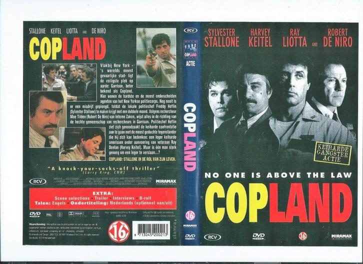 copland, Cd's en Dvd's, Dvd's | Actie, Zo goed als nieuw, Actie, Vanaf 16 jaar, Ophalen of Verzenden