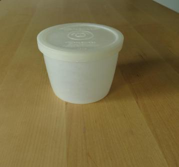 Tupperware Snackcups/Bakje Transparant-wit Vintage beschikbaar voor biedingen