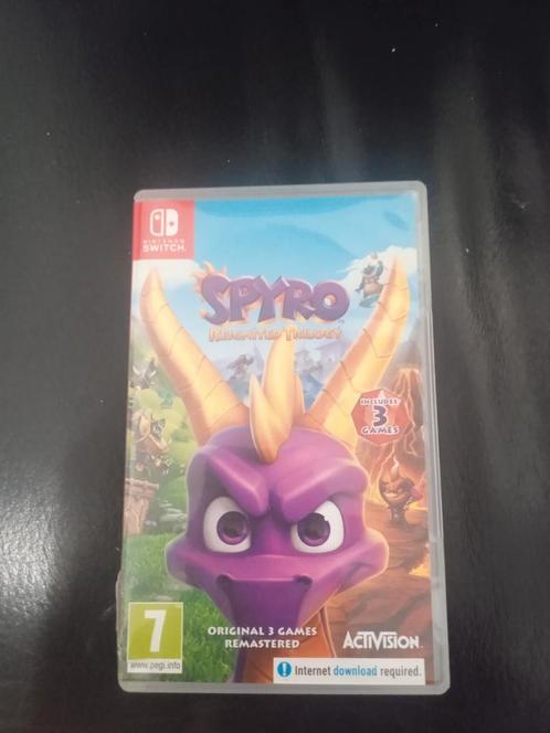 Spyro Reignited Trilogy, Switch, Spelcomputers en Games, Games | Nintendo Switch, Zo goed als nieuw, Platform, 1 speler, Vanaf 12 jaar