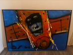 Herman brood, olieverf, origineel, Antiek en Kunst, Ophalen