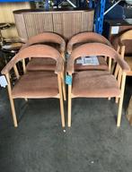 by fonQ Nordic Eetkamerstoel Eikenhout Rosewood | 4 |€189 nu, Byfonq, Bruin, Byfonq, Nieuw
