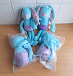 4x Knuffel Konijn van Jumbo Blauw Konijn met Roze Oren NIEUW, Kinderen en Baby's, Speelgoed | Knuffels en Pluche, Nieuw, Konijn